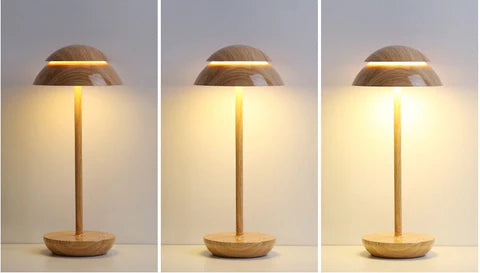 Lumevia LED Rechargeable Table Lamp with Adjustable Brightness