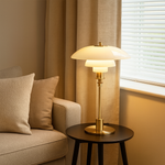 Lumierenordique – Scandinavian Glass Shade Table Lamp